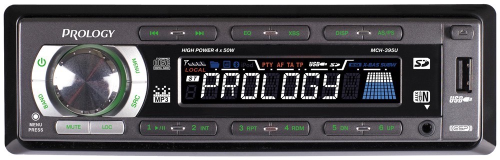 Перейти к просмотру продукта PROLOGY MCH-395U cd/mp3 ресивер